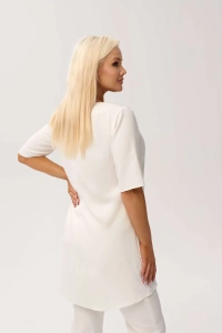 Elegancki komplet Violetta w kolorze ecru - elegancja w nowoczesnym wydaniu - 7