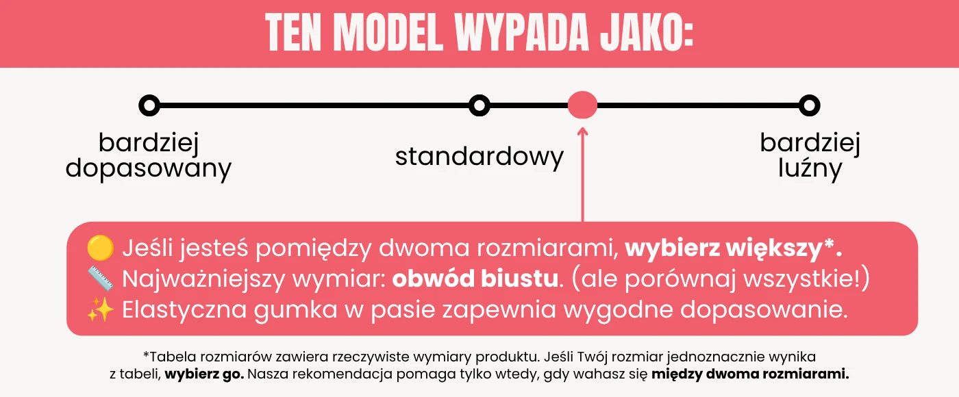 Rekomendacja rozmiaru komplet Nelka